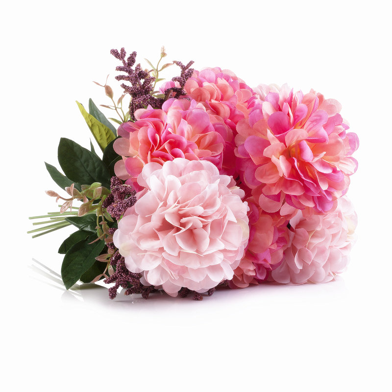 House of Hampton® Faux Silk Arrangement in Vase & Reviews Wayfair